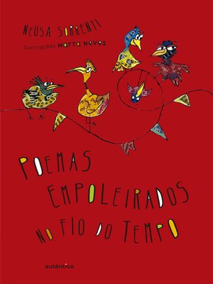 cover image of Poemas empoleirados no fio do tempo